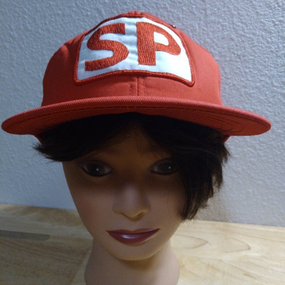Vintage Southern Pacific Lines Logo Patch Snap Back Hat